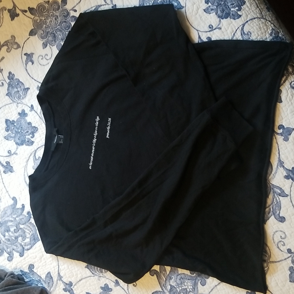 Black shirt